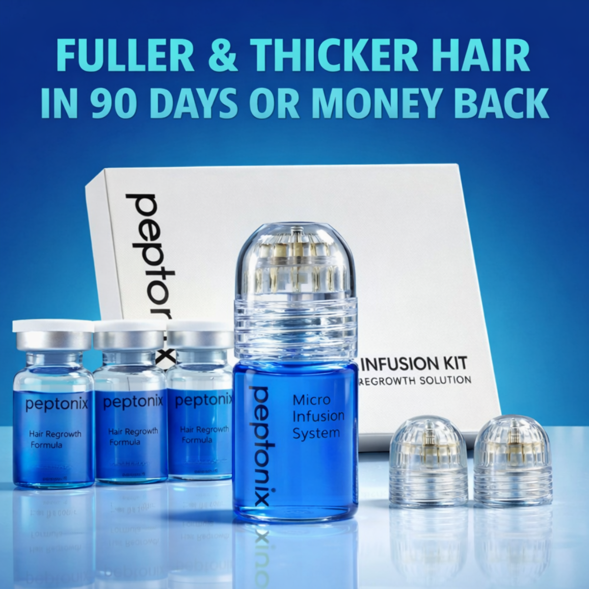 Micro-Infusion Copper Peptide System For Hair Regrowth