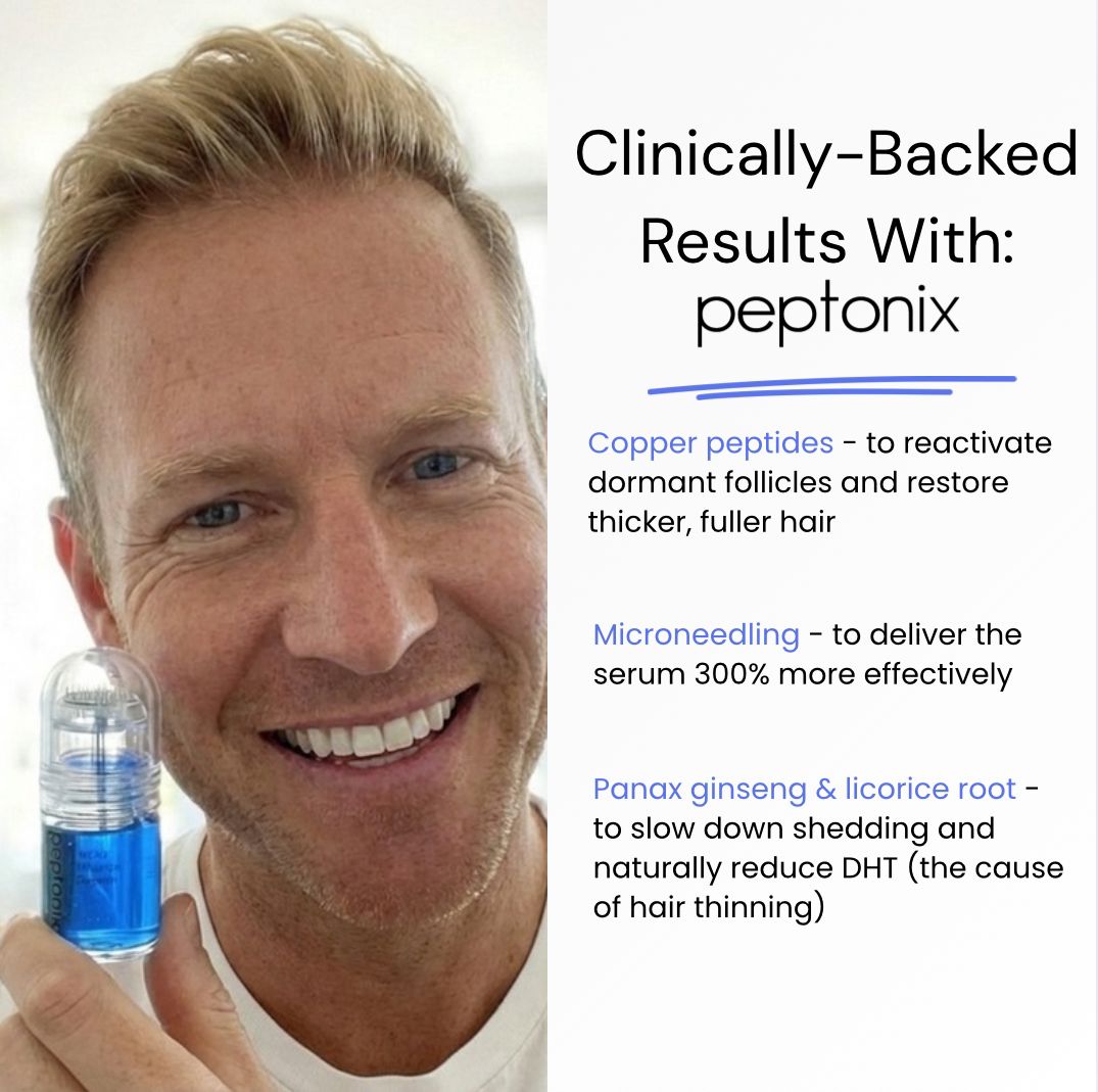 Micro-Infusion Copper Peptide System For Hair Regrowth